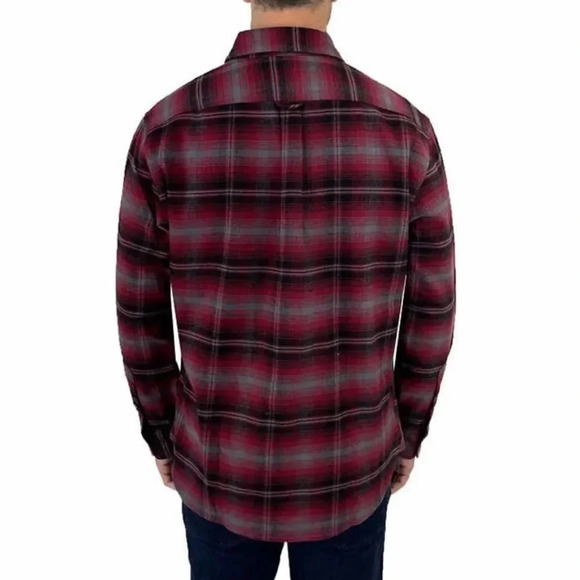 Jachs MFG Men's Lightweight Flannel And Thermal —2 Pack Red XXL - Picture 2 of 7